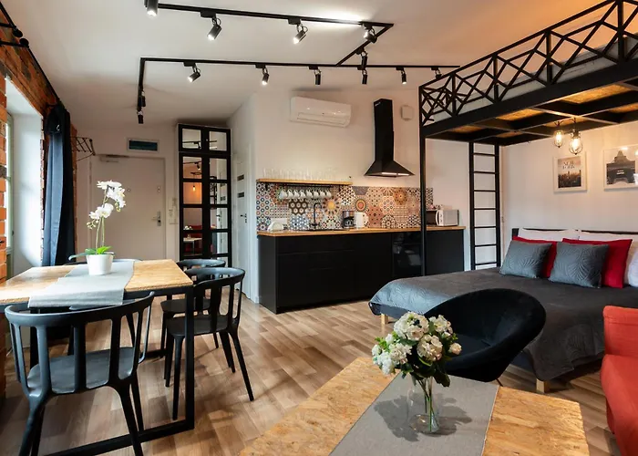 Modern Apartment Arizona Studio Old Town Dietla Balcony